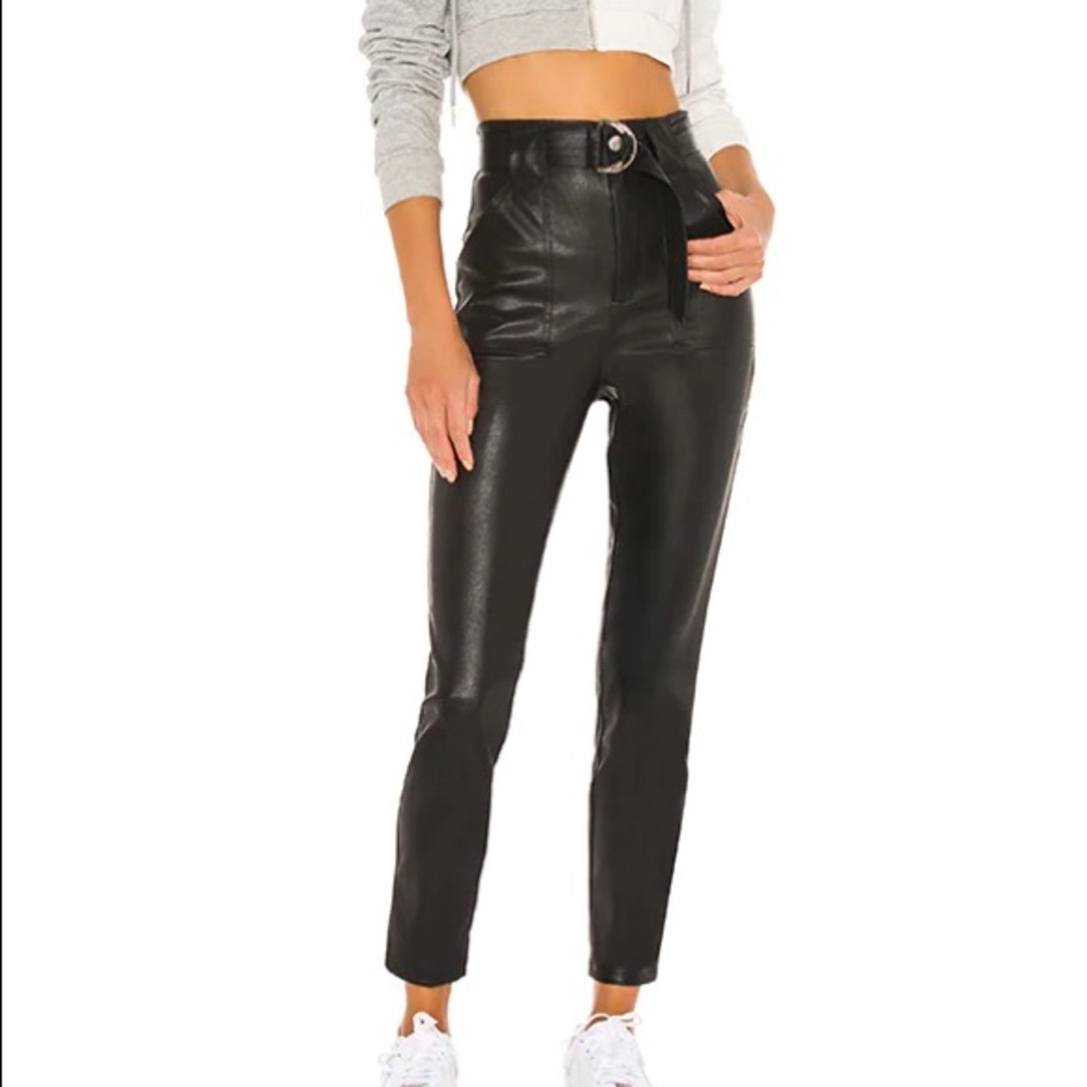 superdown Black High-Waisted Pants